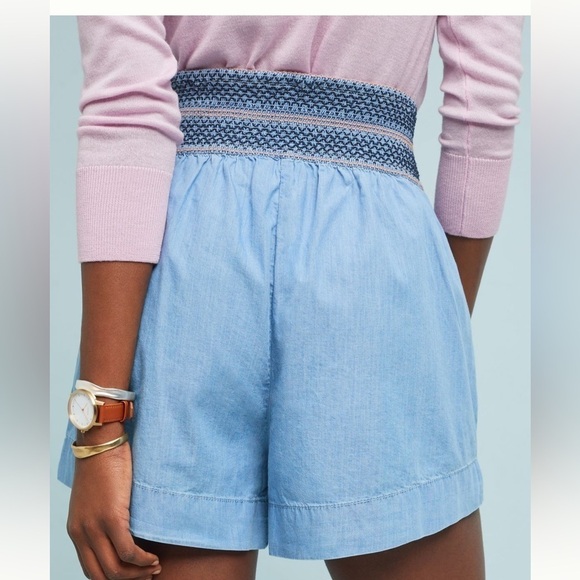 Anthropologie aloha tie front shorts - Picture 4 of 6